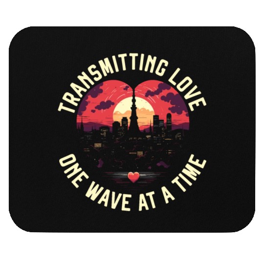 Ham Radio Operator Morse Code Radioactivity Mouse Pads