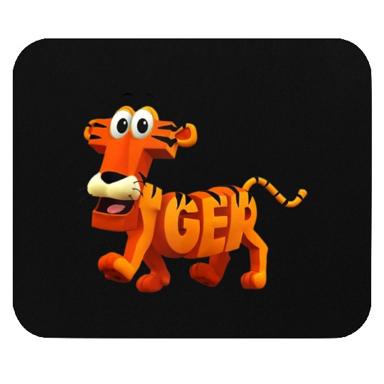 Tiger Word world Mouse Pads