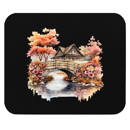 Wild Flowers Mouse Pads Design - Funny gift