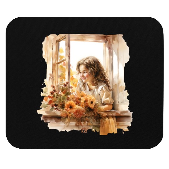 Wild Flowers Mouse Pads Design - Funny gift