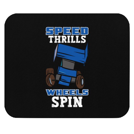Sprint Car Mom Dirt Track Racing Racing Race Day Mouse Pads