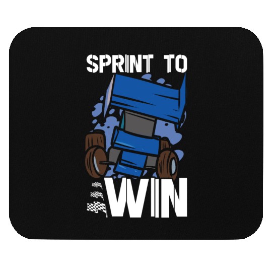 Sprint Car Mom Dirt Track Racing Racing Race Day Mouse Pads