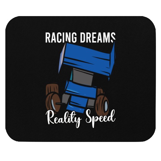 Sprint Car Mom Dirt Track Racing Racing Race Day Mouse Pads