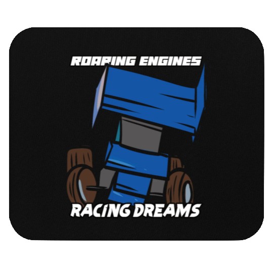 Sprint Car Mom Dirt Track Racing Racing Race Day Mouse Pads