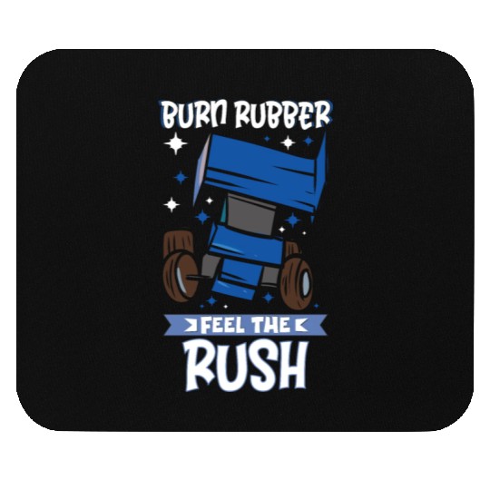 Sprint Car Mom Dirt Track Racing Racing Race Day Mouse Pads