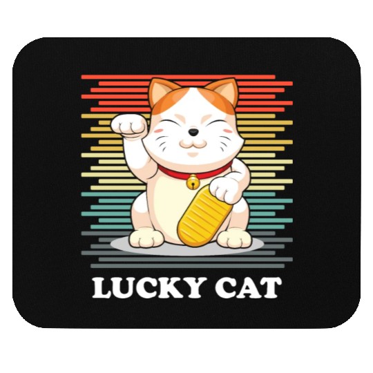 Lucky Cat - Maneki Neko Mouse Pads