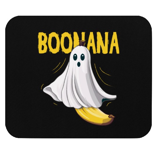 Boonana Ghost Banana Halloween Costume Cute Mouse Pads