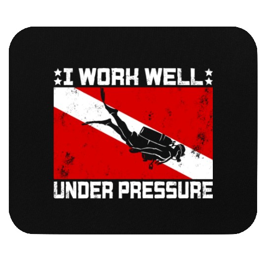 Dive Master Rescue Diver Scuba Diving Instructor Mouse Pads