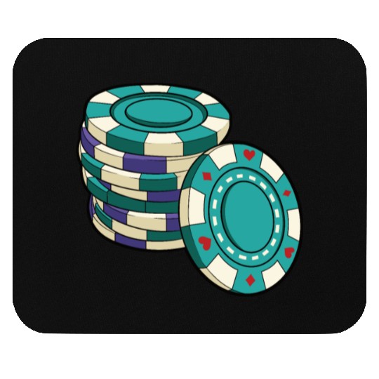 Poker Chips Poker Ace Texas Hold'em Mouse Pads