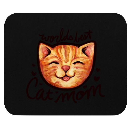 World s Best Cat Mom Mouse Pads