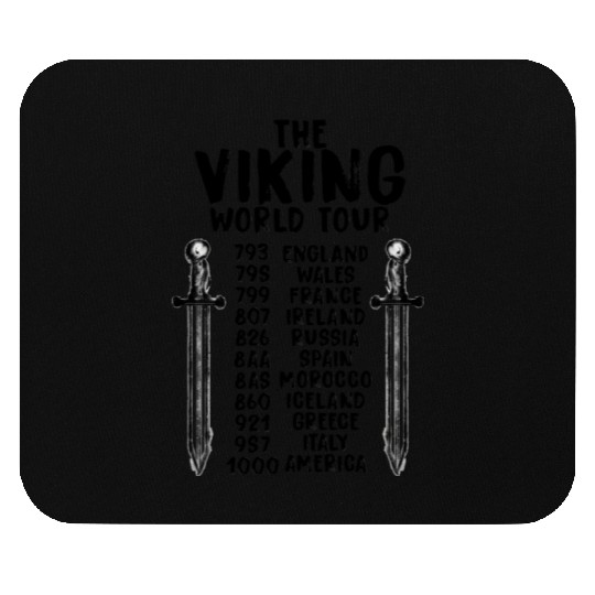 The Viking World Tour Mouse Pads