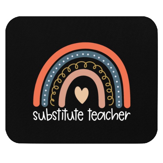 Substitute Teacher Back To School Sub Teacher Mouse Pads