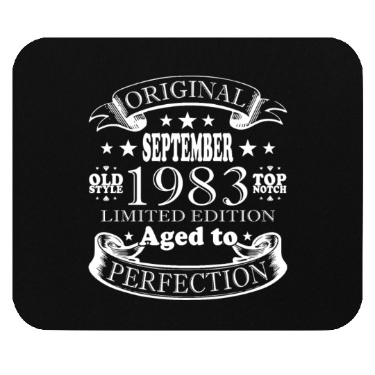 september 1983 Anniversary september 1983 septembe Mouse Pads
