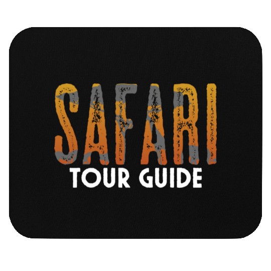 Safari Guide Rangers Wild Ecotourism Rhinoceros Mouse Pads
