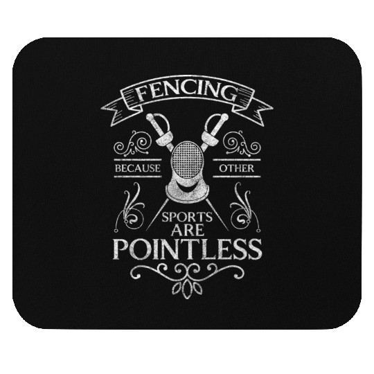 Fencing En Garde Martial Arts Mouse Pads