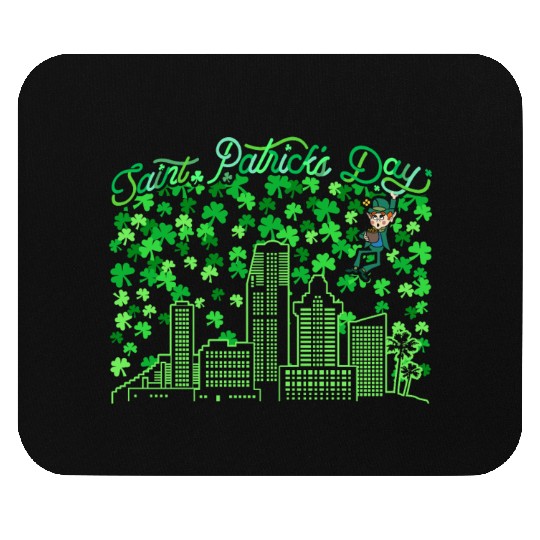 Saint Patrick's Day Miami Florida Mouse Pads