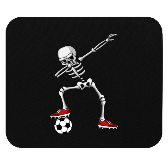 Dabbing soccer Player Trick Or Treat Halloween Mouse Pads