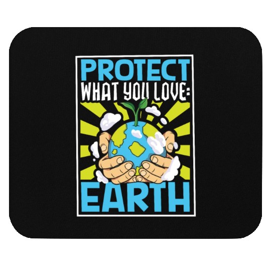 Climate Change Environmental Earth Day Planet Mouse Pads