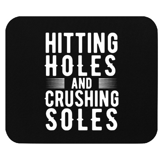 Funny Retro Cornhole Lover Hitting Holes And Mouse Pads