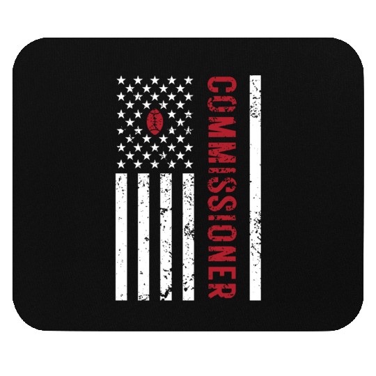American Flag Commissioner Mouse Pads