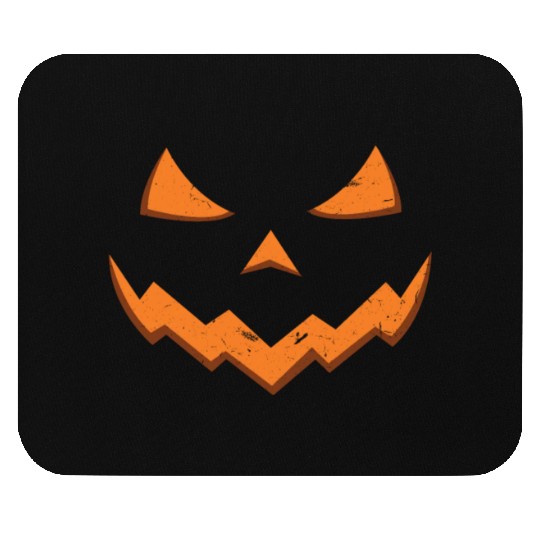 Carved Pumpkin Head Face Lazy Halloween Pumpkin Mouse Pads
