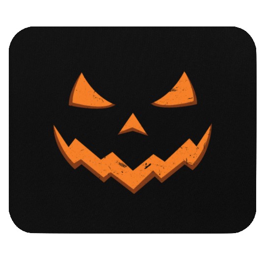 Carved Pumpkin Head Face Lazy Halloween Pumpkin Mouse Pads