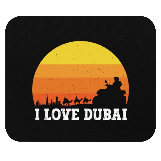 I love Dubai Mouse Pads