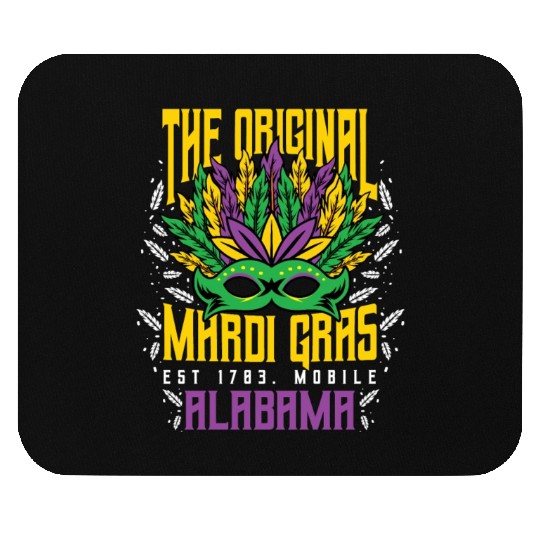 The Original Mardi Gras Albm Mouse Pads