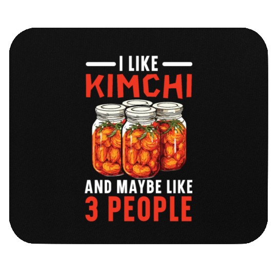 Kimchi Lover Korean Cuisine Spicy Food South Korea Mouse Pads