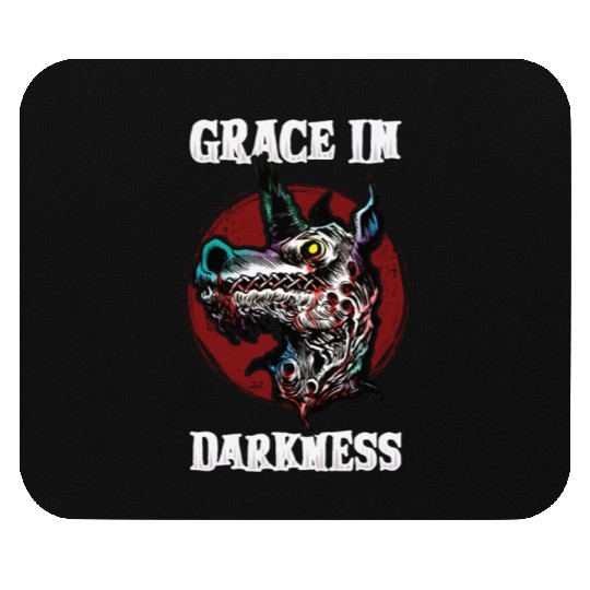 Dark Unicorn Horror Unicorn Midnight Unicorn Dark Mouse Pads