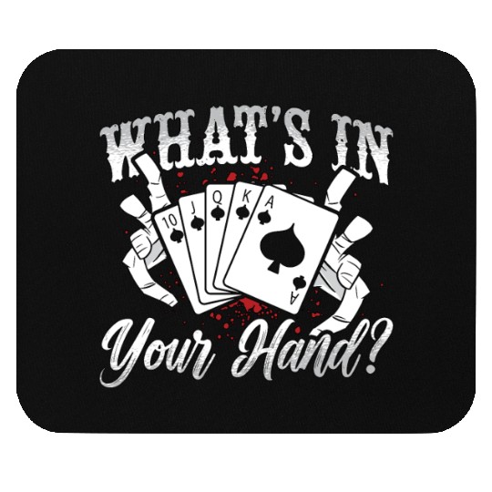 Cribbage What's In Your Hand Board Game Card Game Mouse Pads