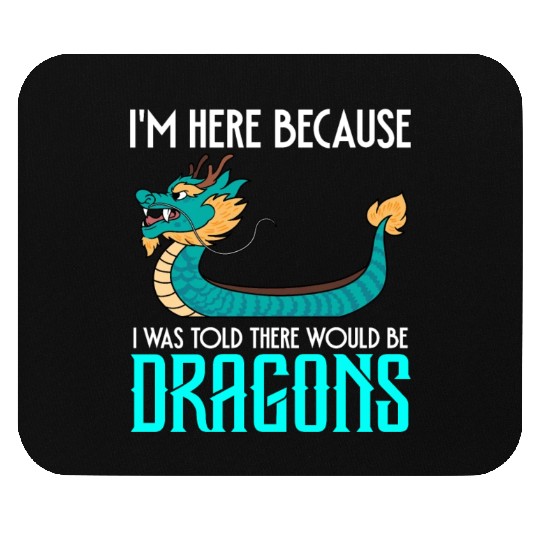 Funny Dragon Boat Racing Paddle Mouse Pads