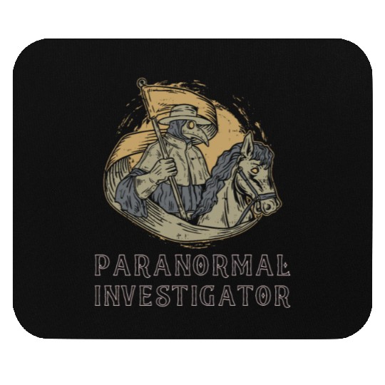 Ghost Hunting Paranormal Investigator Mouse Pads