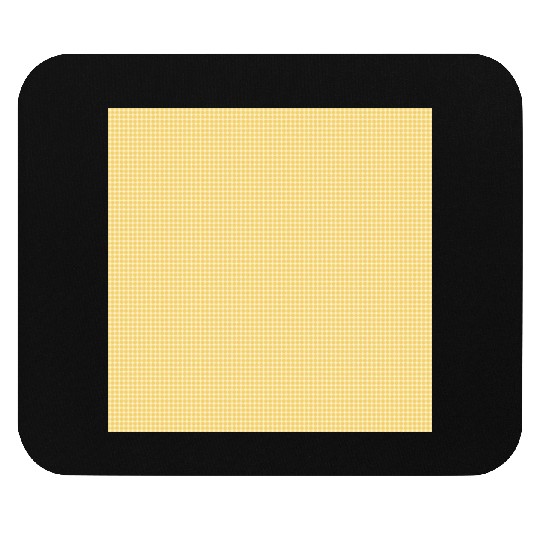 Retro Yellow Dots Pattern Mouse Pads