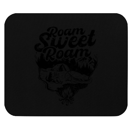Roam Sweet Roam - Road Trip Mouse Pads