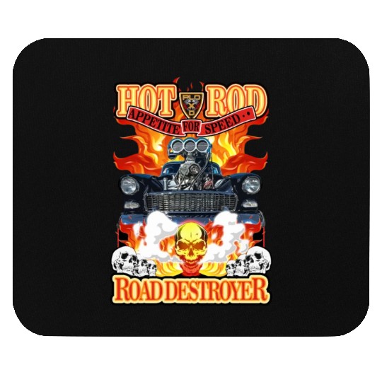 Hot Rod Road destroyer - Appetite for speed Mouse Pads