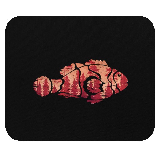 Forest nature lover fishing animal gift fish Mouse Pads