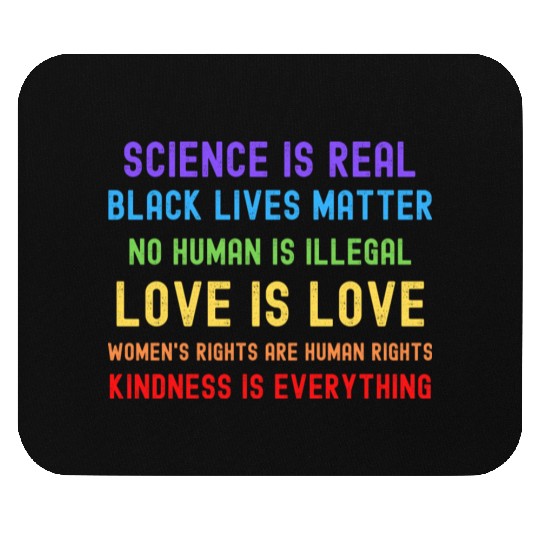 Science Is Real Black Lives Matter Mouse Pads