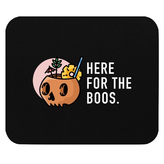 halloween 2 white Mouse Pads