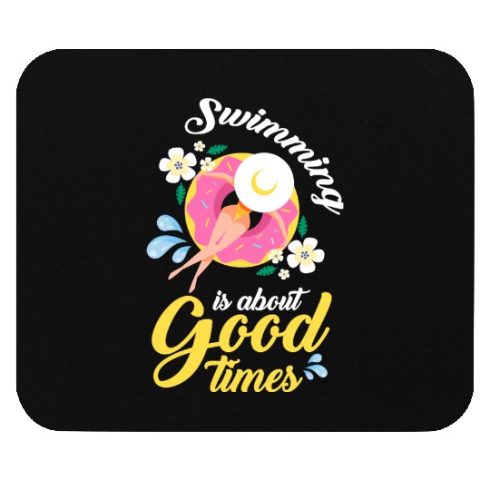 Pool Party Monster Vacation Summer Mouse Pads