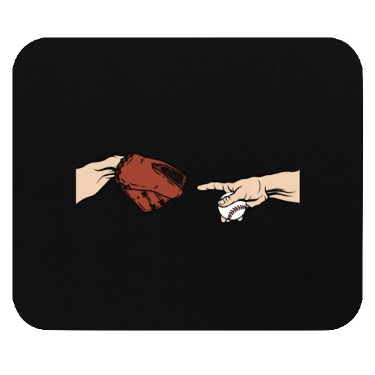 Creative Baseball Player Funny Baseball Mouse Pads