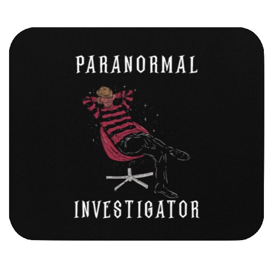 Ghost Hunting Paranormal Investigator Mouse Pads