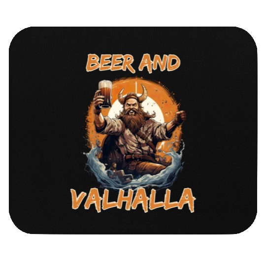 Viking World Tour Vikings Valhalla Odin for a Men Mouse Pads