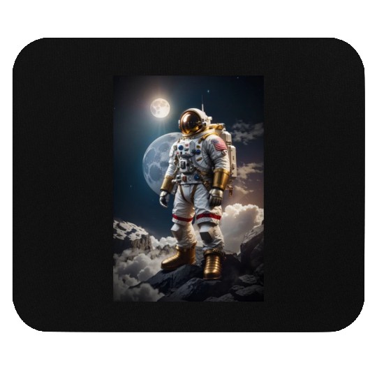 To the moon best design Mouse Pads