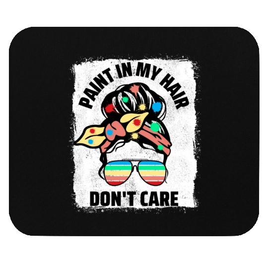 Art Teacher Women Mouse Pads