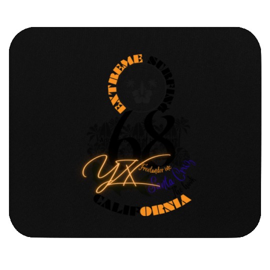 Extreme surfing santa cruz california Mouse Pads