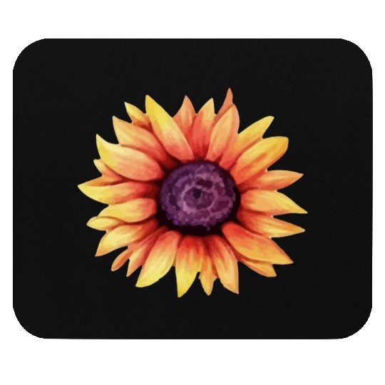 Sunflower Women's Fall Mouse Pads