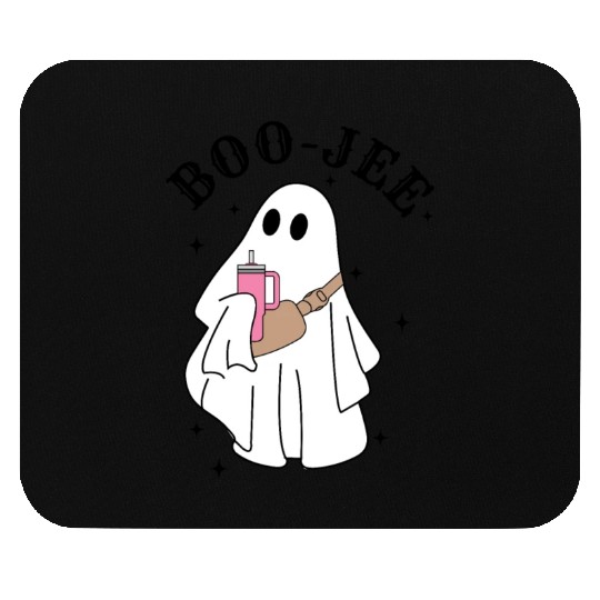 Boo Jee Stanley Tumbler Inspired Ghost Mouse Pads