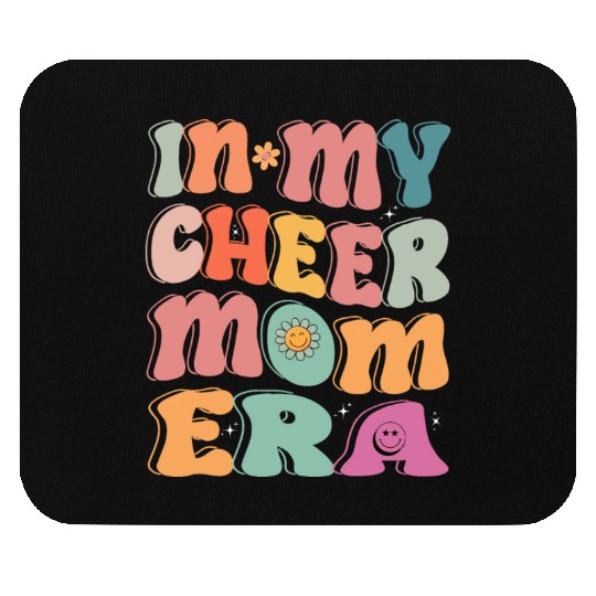 In My Cheer Mom Era Tie Dye Cheerleading Sport Mom Mouse Pads