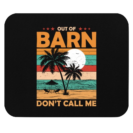 Farmer Retirement Out Of Barn Retired Farmer Mouse Pads